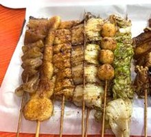 Glutinous Rice Cake Skewers