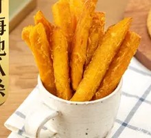 Glazed Sweet Potato Strips