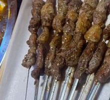 Charcoal-Grilled Lamb Tendons