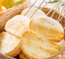 Grilled Steamed Bun Slices