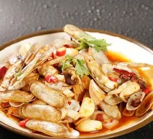 Spicy Stir-Fried Clams