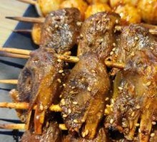 Roasted Chicken Heads