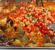 Steamed Fish with Chopped Chili Sauce