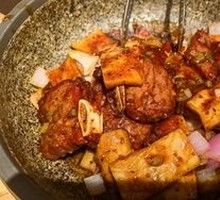 Stoneware Sirloin Bones