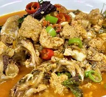 Stir-fried Fish Offal with Yellow Croaker