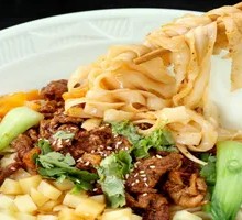 Sautéed Meat Noodles