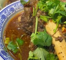 Stewed Lamb Shank Bones