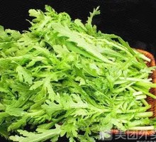 Chinese chrysanthemum greens