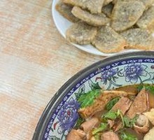 Fried Blood Sausage