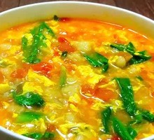 Tomato Dumpling Soup