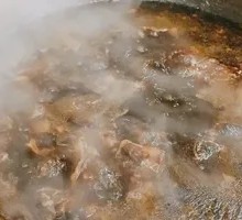 Braised Beef Tendon and Brain