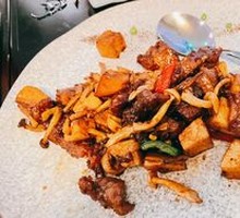 Black Pepper Mushroom Steak