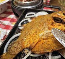 Scallion Grilled Fish