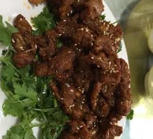 Scallion Stir-Fried Lamb