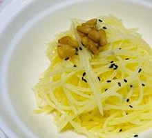 Pine Nut Potato Strips