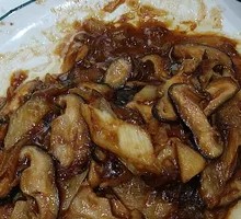 Braised Lotus Root with Mushrooms