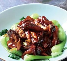 Braised Sea Cucumber with Green Onion