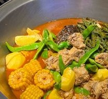 Pork Rib Pot