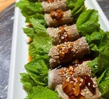 Mint Beef Rolls
