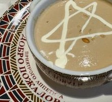 Pine Nut Creamy Mushroom Soup