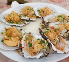 Steamed Scallops with Garlic