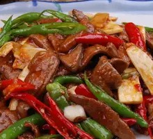 Stir-fried Pork Liver Rice