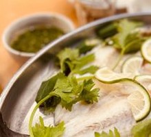 Green Lemon Steamed Sour Fish