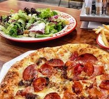 Meat Grinder Pizza