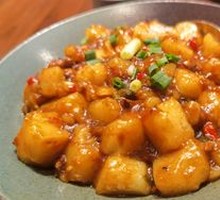 Minced Pork with Tofu Rice Cake
