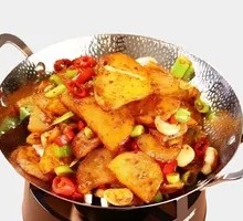 Spicy Potatoes in Dry Pot