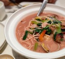Fujian Seafood Noodles in Brown Sauce