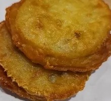 Crispy Lotus Root Pockets