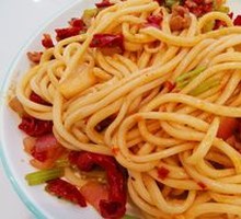 Fried Meat Noodles