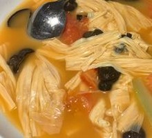 Stewed Winter Melon with Fresh Tofu Skin