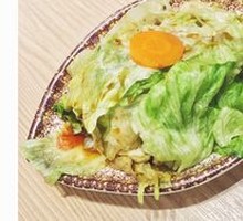 Boiled lettuce