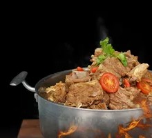 Traditional Beijing-style Lamb Spine Hot Pot