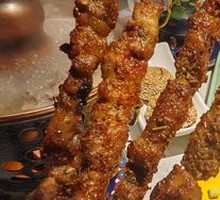 Large Grilled Lamb Skewers
