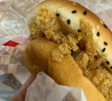 Spicy Chicken Leg Burger