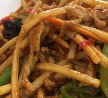 Fish-Flavored Shredded Pork Rice Bowl