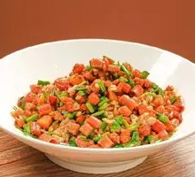 Sea Cucumber and Minced Pork Rice