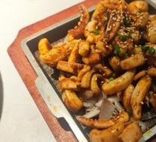 Grilled Squid with Star Accompaniment