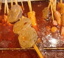 Beef tendon meatballs