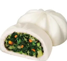 Mushroom and Bok Choy Dumplings