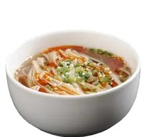 Scallion Oil Clear Noodle Soup