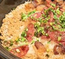 Cured Meat Clay Pot Rice