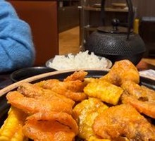 Salted Egg Yolk Baked Shrimp
