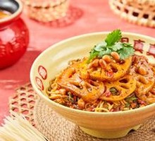 Lotus Root Slices with Rice Noodles