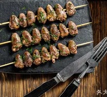 Large Chicken Heart Skewers