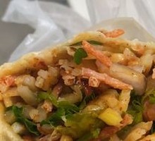 Potato丝 Wraps with筋饼