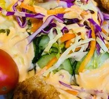 Chicken Nuggets Salad